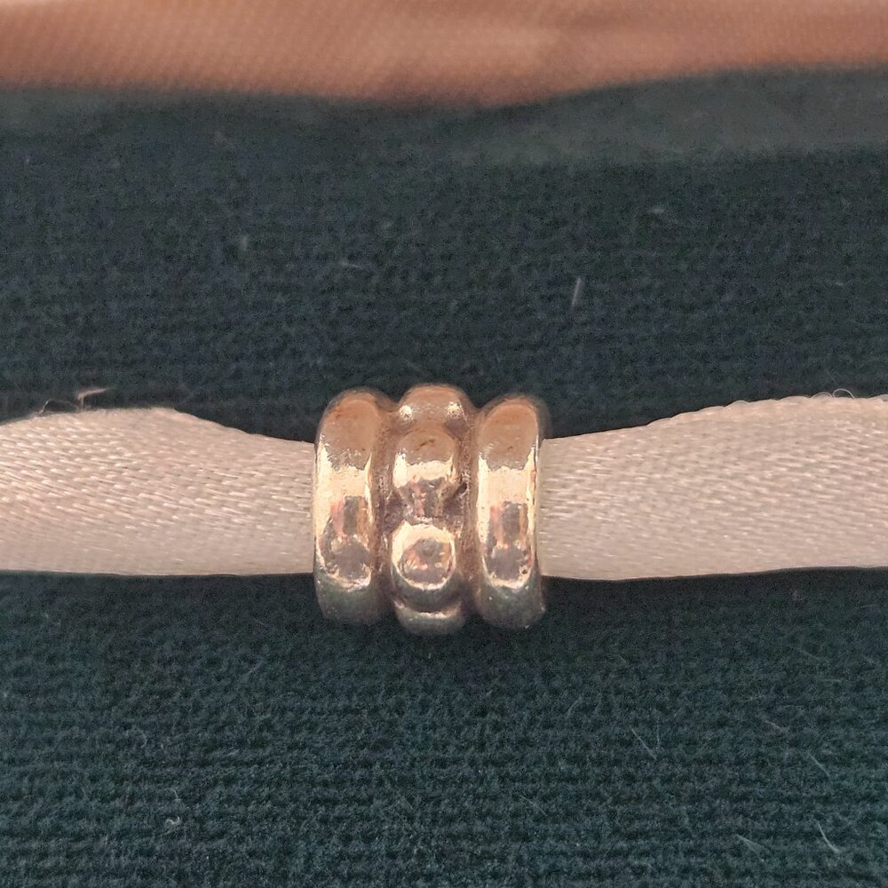Pandora Silver Row Dots Charm (790162)